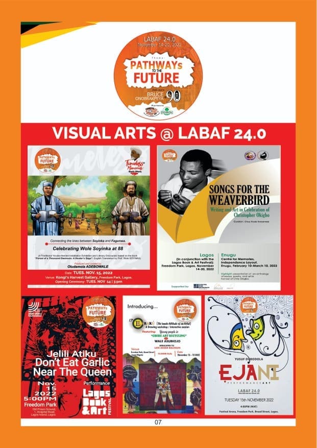 With LABAF 2022, Lagos bathes in 7-day cultural feasts, from Monday, Nov 14 2 VISUAL ARTS COLLECTIVE 2