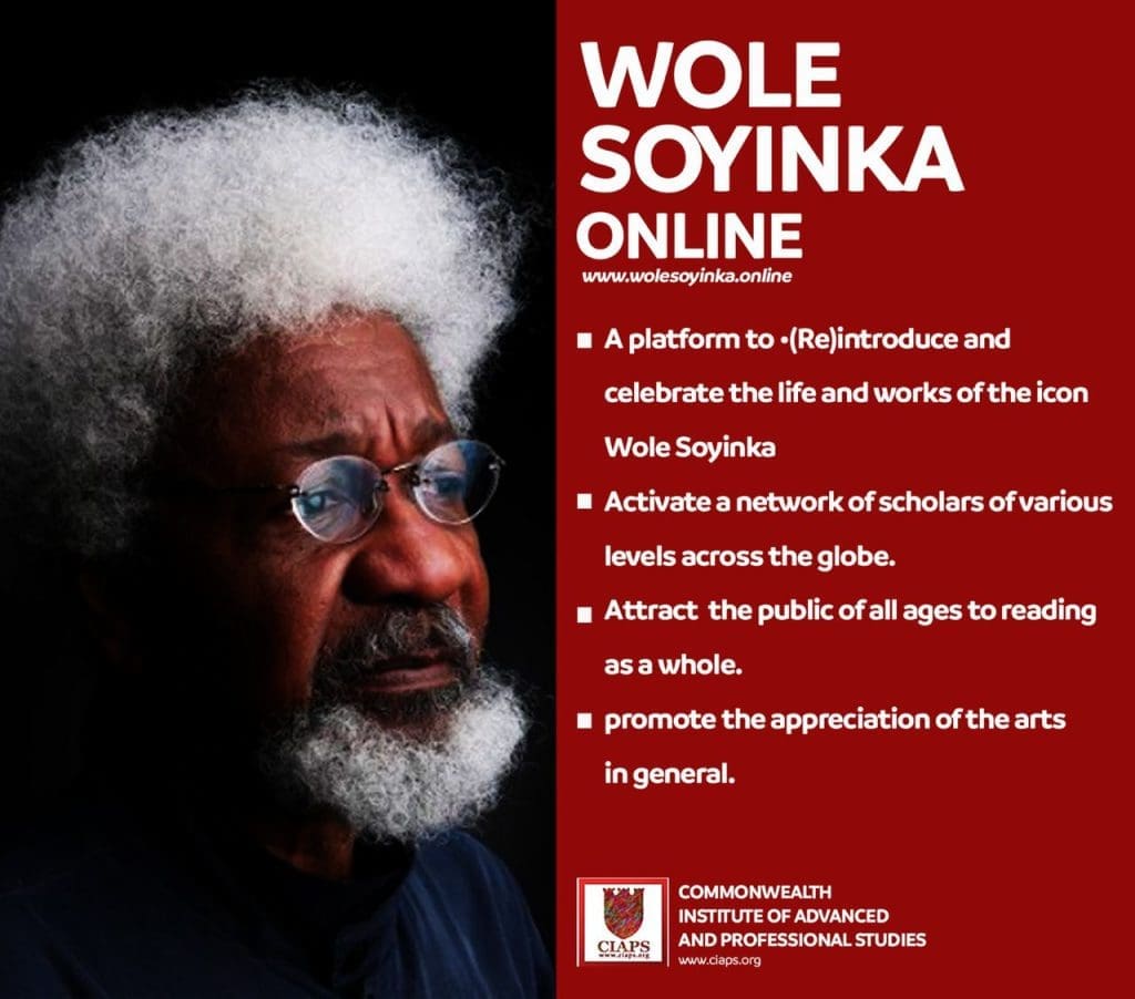 'Wole Soyinka Online Project' to be unveiled July 16 1 49904416 572f 4bc6 8d5f 1b7cf881eea2