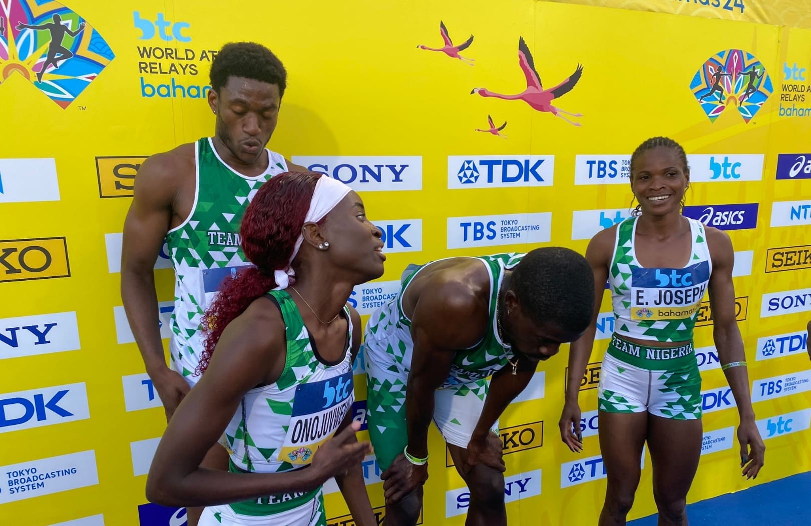 World Relays Team Nigeria Clinches Men's, Mixed 4x400m Olympic Tickets